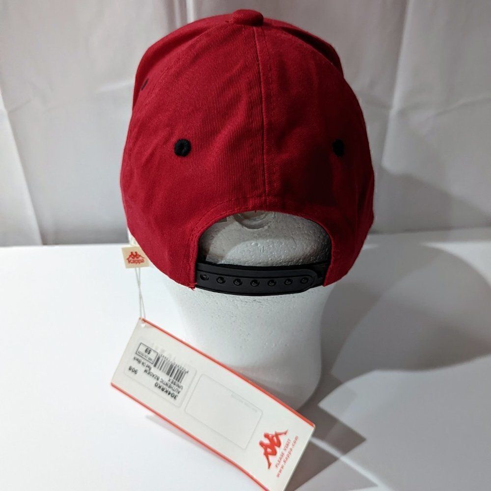 Bnwt Kappa Authentic Bzadem Red Dk Black - Picture 7 of 8